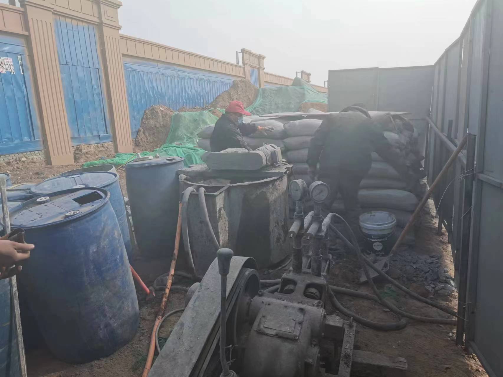 鄂尔多斯地基沉降注浆加固